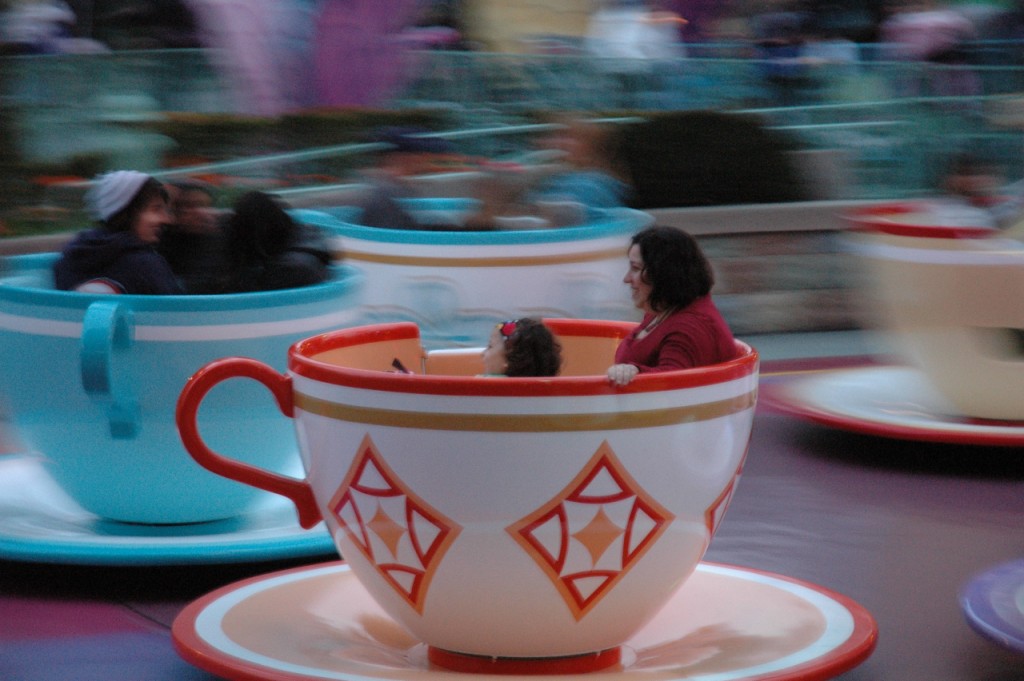 (spinning teacups)