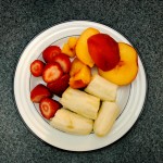 plate of fruit